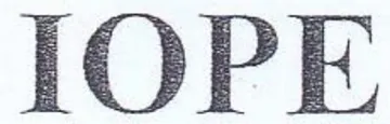 IOPE trademark logo