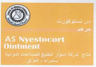 hoe AS Nyestocort CU أن trademark logo