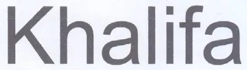 Khalifa trademark logo