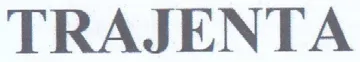 TRAJENTA trademark logo