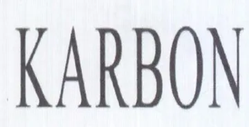 KARBON trademark logo