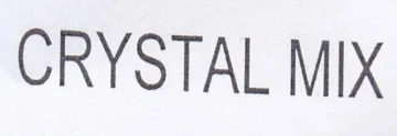 CRYSTAL MIX trademark logo