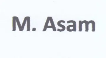M. Asam trademark logo