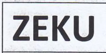 ZEKU trademark logo