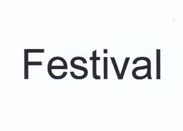 Festival trademark logo