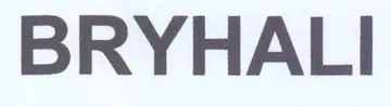 BRYHALI trademark logo