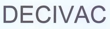 DECIVAC trademark logo