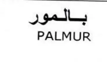 PALMUR بالمور trademark logo