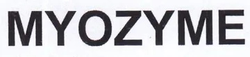 MYOZYME trademark logo