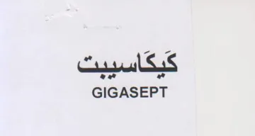 GIGASEPT كيكاسبيت trademark logo