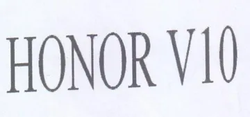 HONOR V10 trademark logo