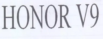 HONOR V9 trademark logo
