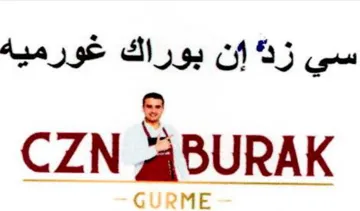 CZN BURAK سي زد إن بوراك غورميه trademark logo