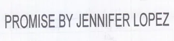 PROMISE BY JENNIFER LOPEZ trademark logo