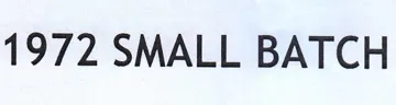 SMALL BATCH trademark logo