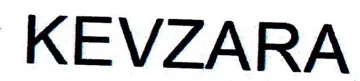 KEVZARA trademark logo