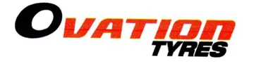 Ovation TYRES trademark logo