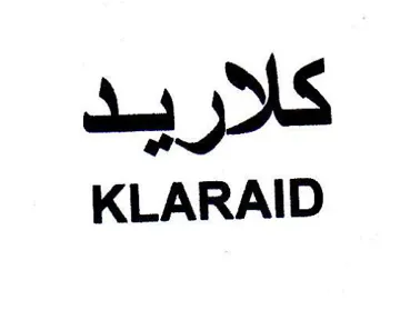 KLARAID كلار بيد trademark logo