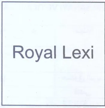 Royal Lexi trademark logo