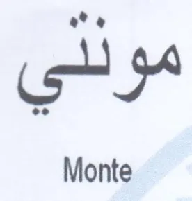 Monte trademark logo