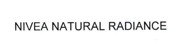 NIVEA NATURAL RADIANCE trademark logo