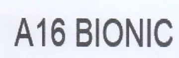 A16 BIONIC trademark logo