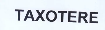 TAXOTERE trademark logo