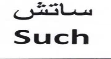at Such trademark logo