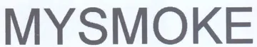 MYSMOKE trademark logo