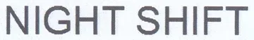 NIGHT SHIFT trademark logo