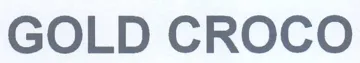 GOLD CROCO trademark logo