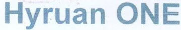 Hyruan ONE trademark logo