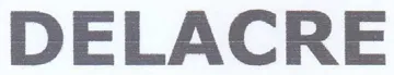 DELACRE trademark logo