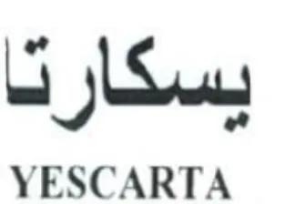 YESCARTA trademark logo