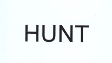 HUNT trademark logo