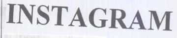 INSTAGRAM trademark logo
