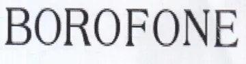 BOROFONE trademark logo