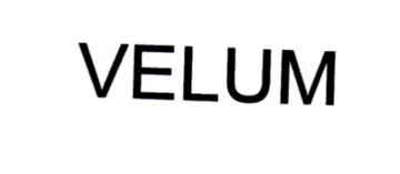 VELUM trademark logo