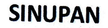 SINUPAN trademark logo