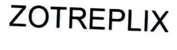 ZOTREPLIX trademark logo