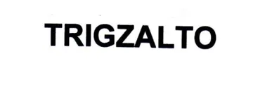 TRIGZALTO trademark logo