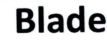 Blade trademark logo