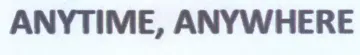 ANYWHERE trademark logo