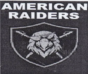 AMERICAN RAIDERS use trademark logo