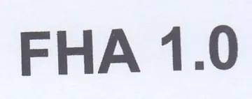 FHA 1.0 trademark logo