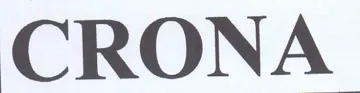 CRONA trademark logo