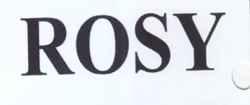 ROSY trademark logo