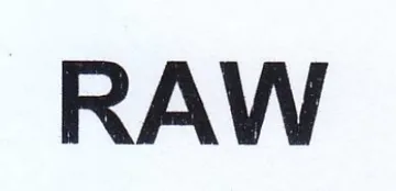 RAW trademark logo