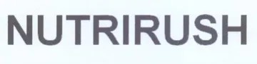 NUTRIRUSH trademark logo