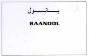 oo BAANOOL trademark logo